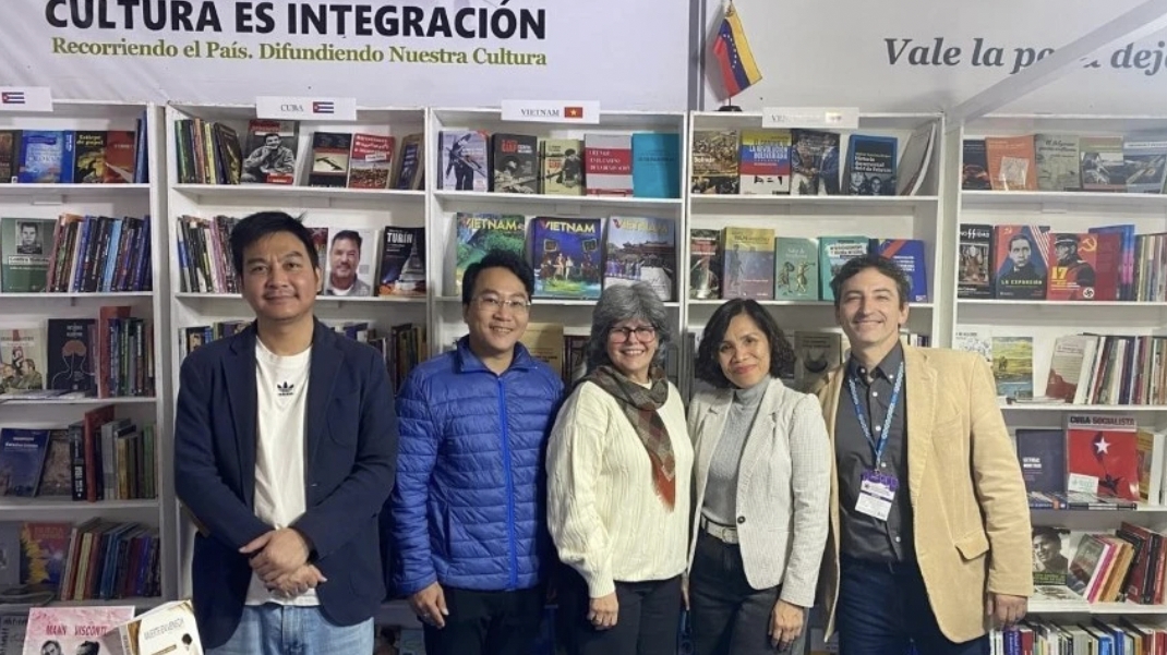 外国读者对布宜诺斯艾利斯书展的越南空间感兴趣