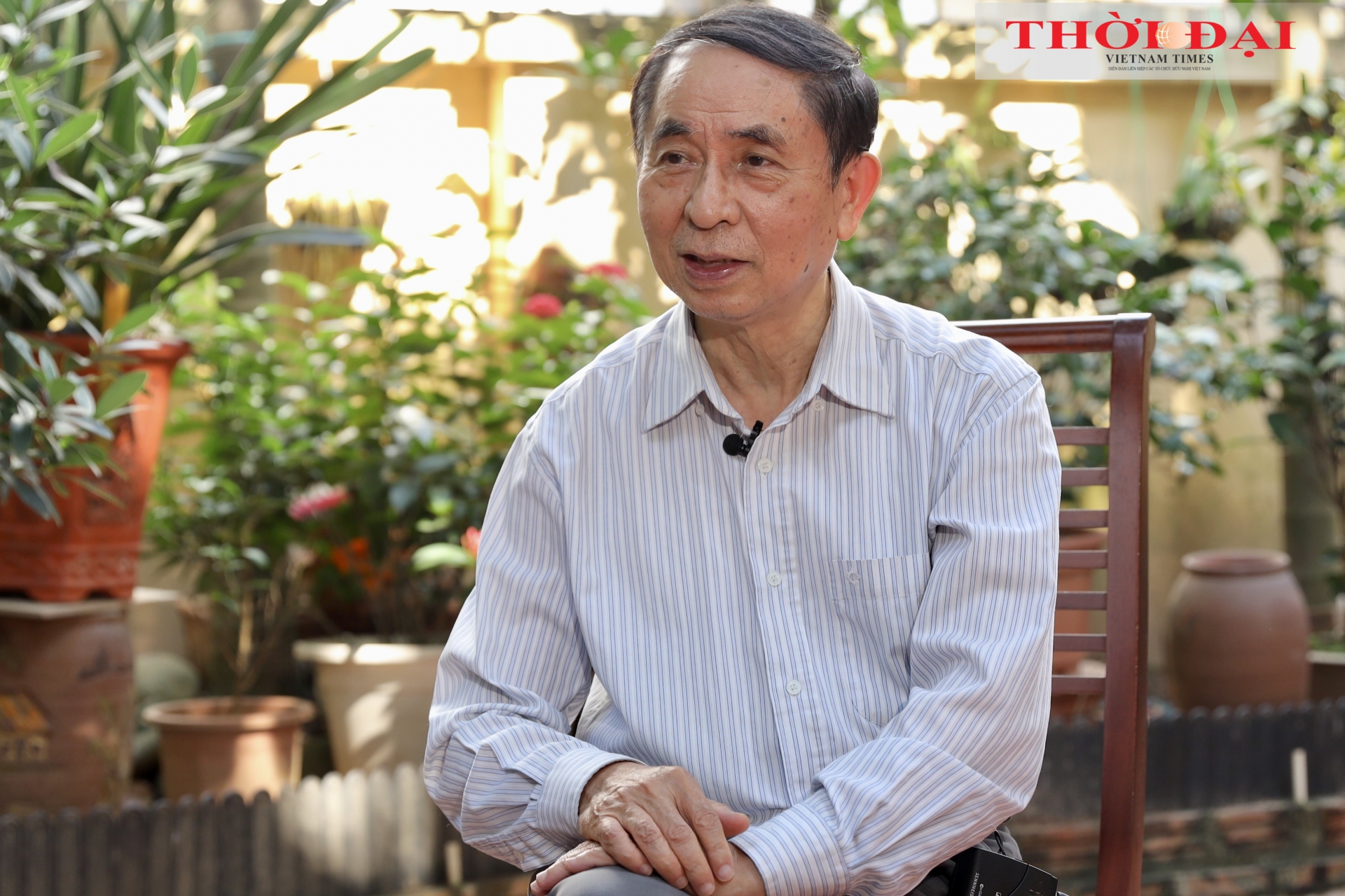 越中友好协会副主席阮荣光。