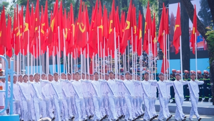 各政党和各国领导致贺电和和贺信 祝贺越南南方解放、国家统一50周年