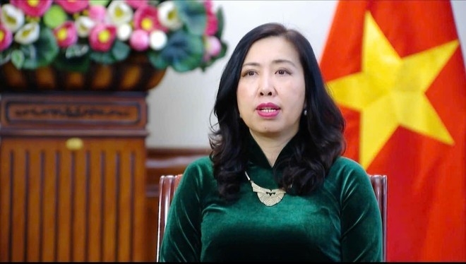 越南外交部副部长黎氏秋姮。