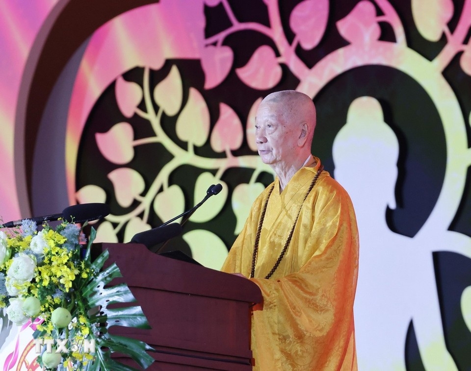 越南佛教教会证明理事会法主释智广长老和尚