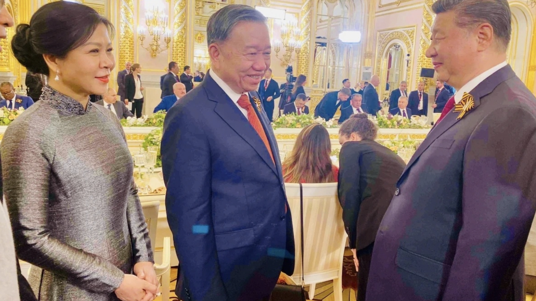 苏林总书记与多国高级领导人举行双边会晤