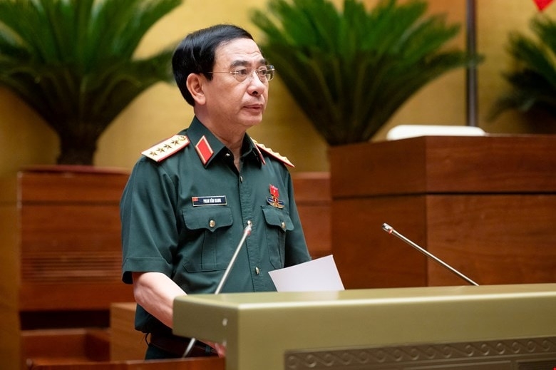 越南国防部部长潘文江大将。