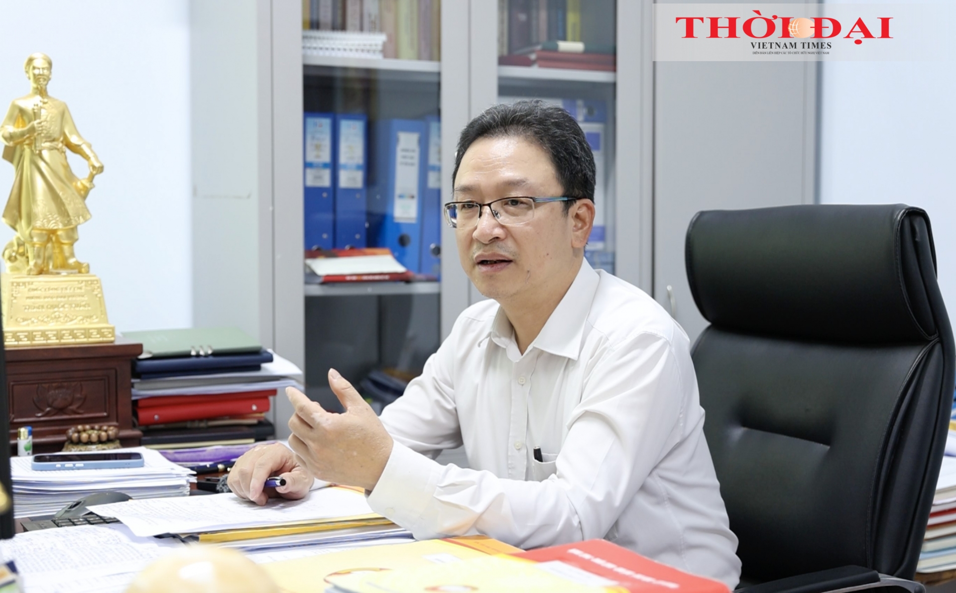 越南祖国阵线中央委员会机关主席团成员、民族与宗教部部长阮文青。