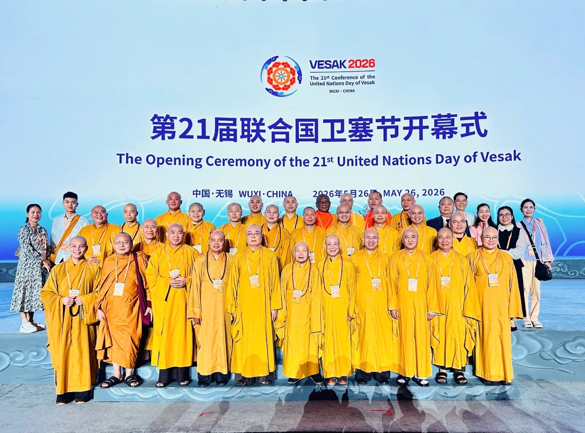 越南佛教出席2026年联合国卫塞节 越南佛教出席2026年联合国卫塞节