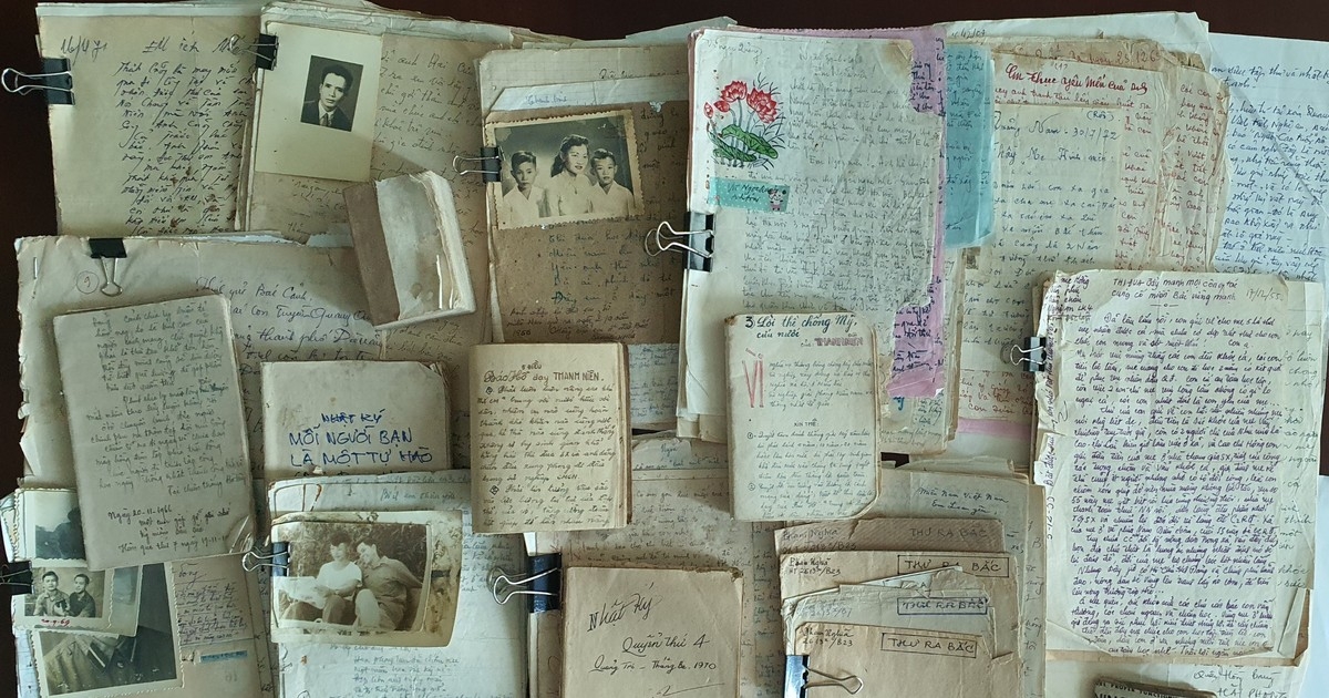 这次移交的档案包括战争时期个人（大部分为烈士）的5本日记和30页书信。