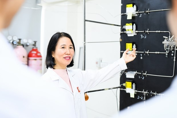 河内理工大学化学技术学院有机技术系讲师黎明胜教授。