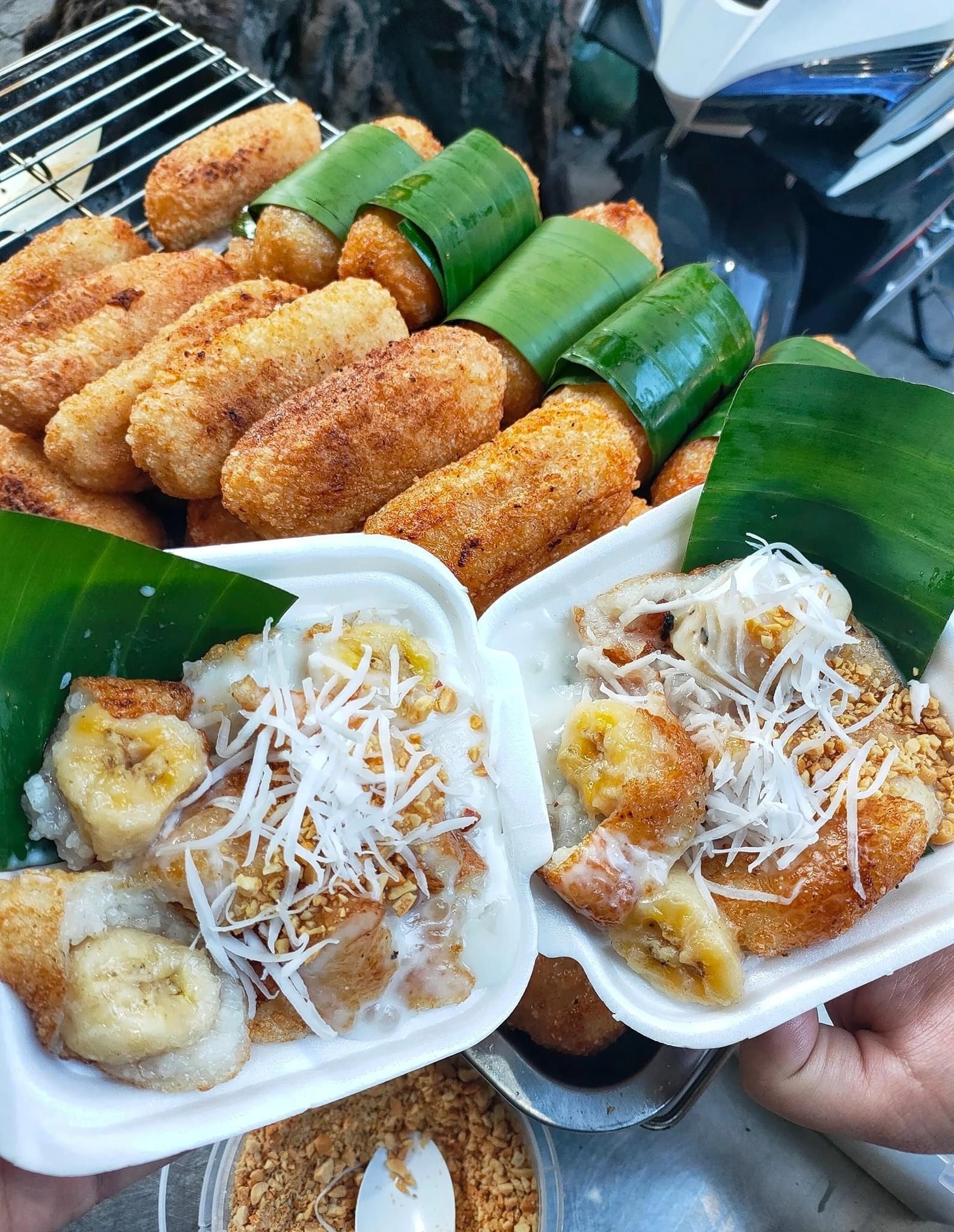 世界上最好吃的甜点之一——越南烤芭蕉糯米团