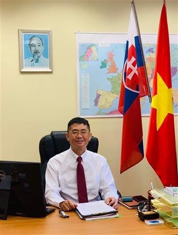 越南驻斯洛伐克大使阮俊。