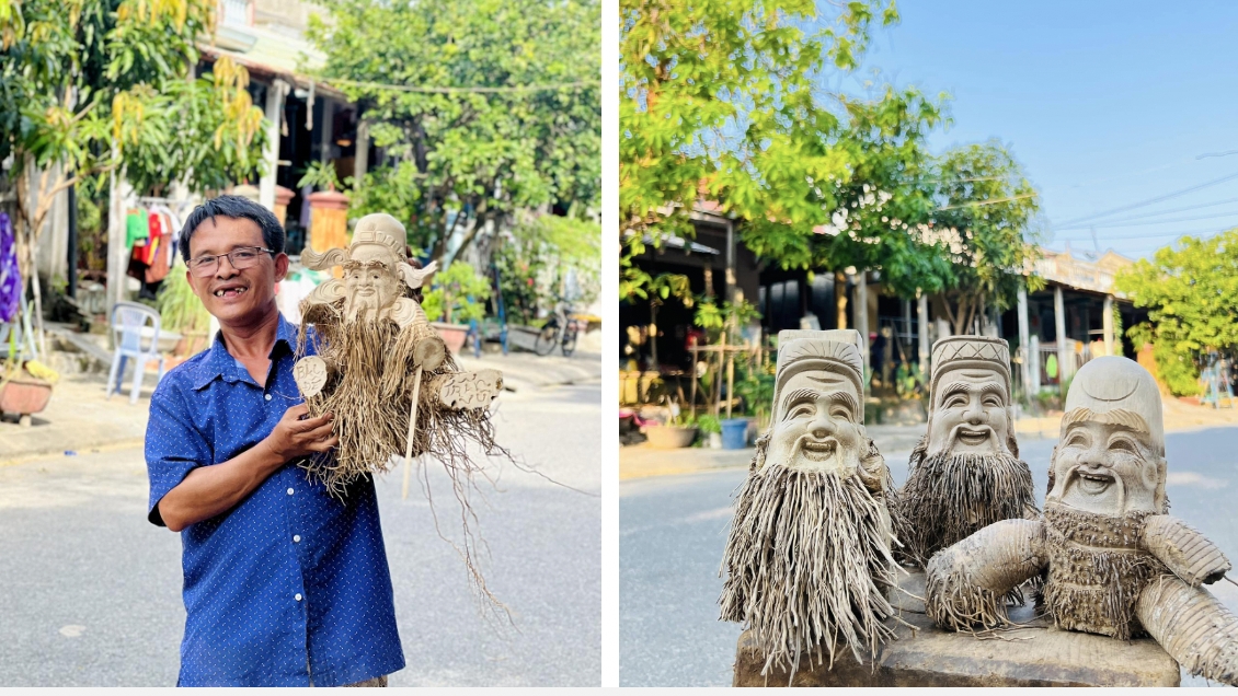 50岁的艺术家将竹根带到世界的旅程