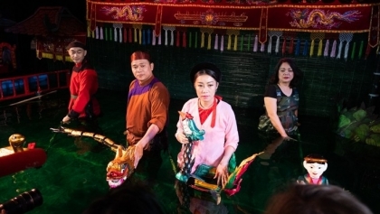 越南水上木偶艺术精彩演绎震撼俄罗斯观众