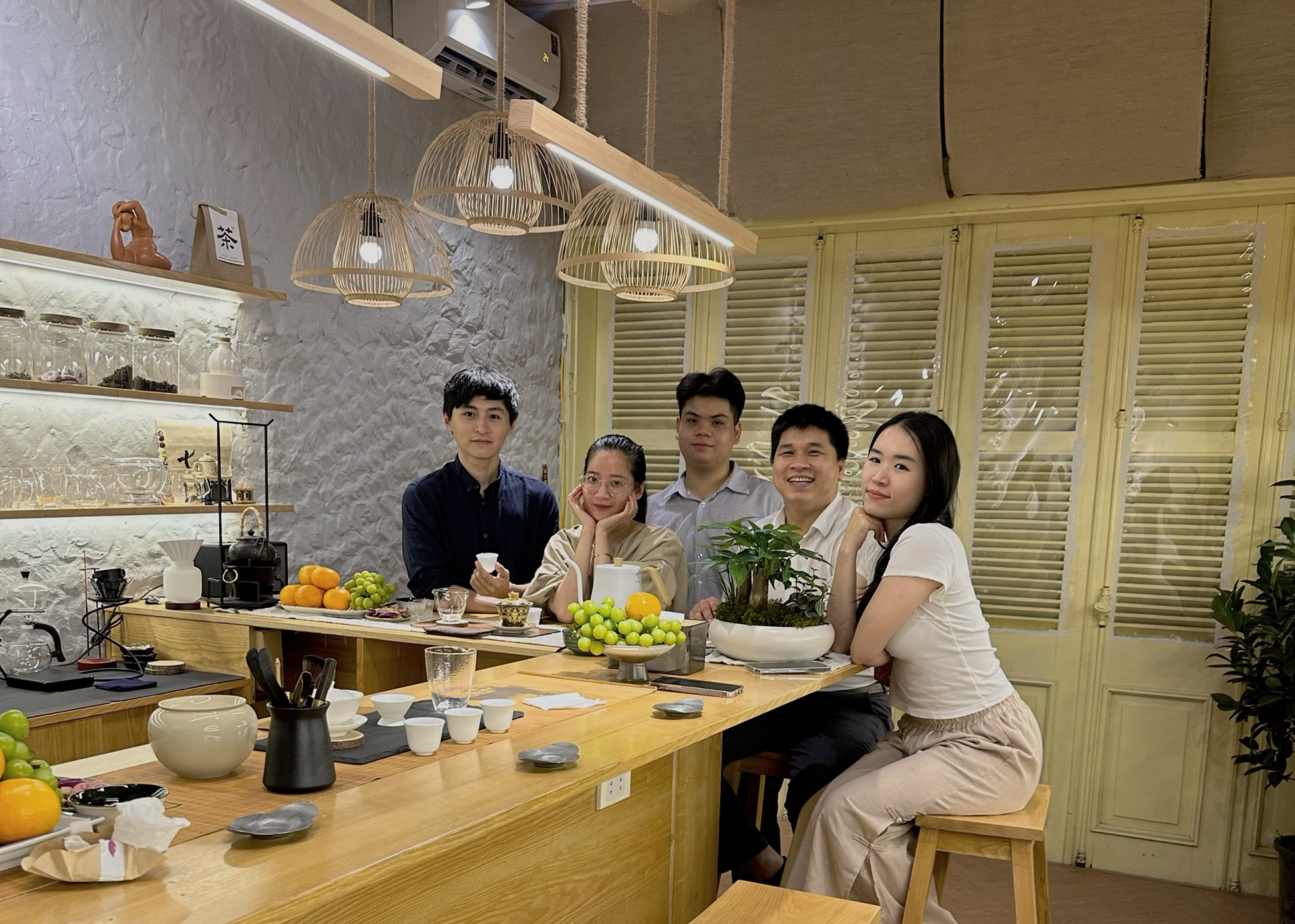 特色茶室：年轻人推广越南文化的一种方式