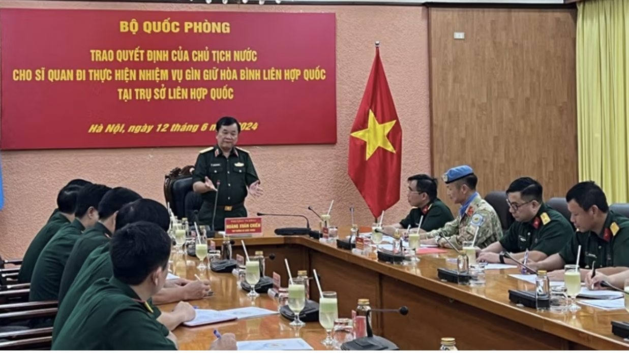 越南又一军官受联合国重用