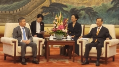 中国全国政协副主席周强会见越中人民论坛参会代表