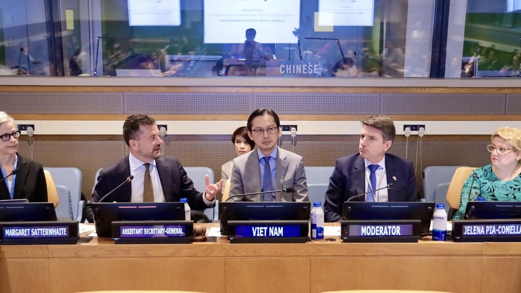 越南在联合国推动国际法领域的性别平等