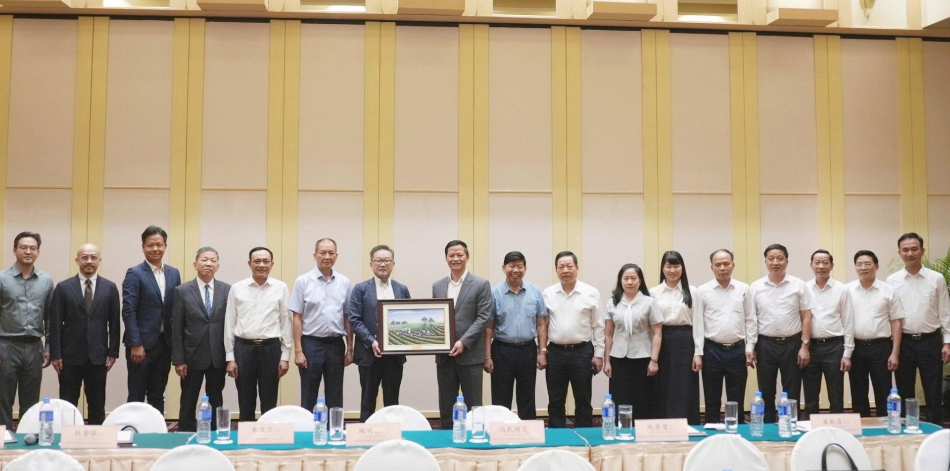太原省工作组与中国澳门东盟国际商会（MAICC）座谈。