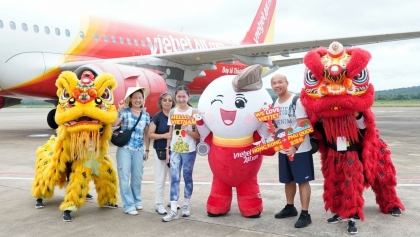 越捷航空恢复运营富国至中国香港直达航线