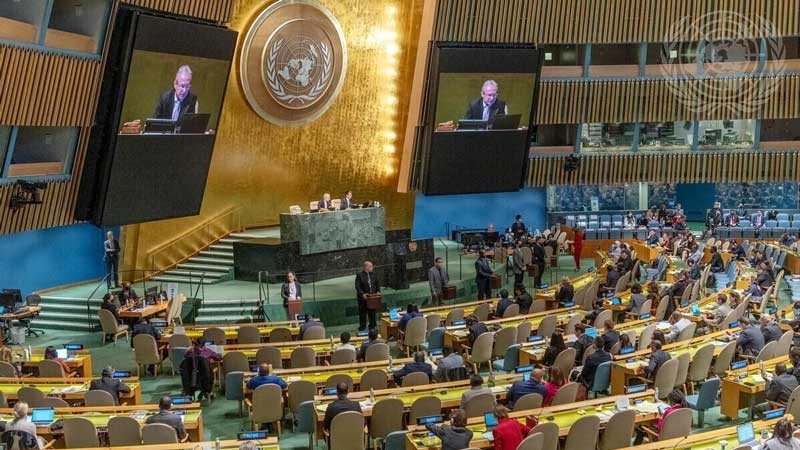 选举联合国人权理事会2023-2025年任期14名成员的会议。