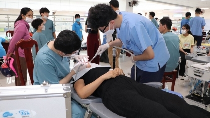800名巴地头顿居民将接受韩国志愿牙科团队的免费牙科检查