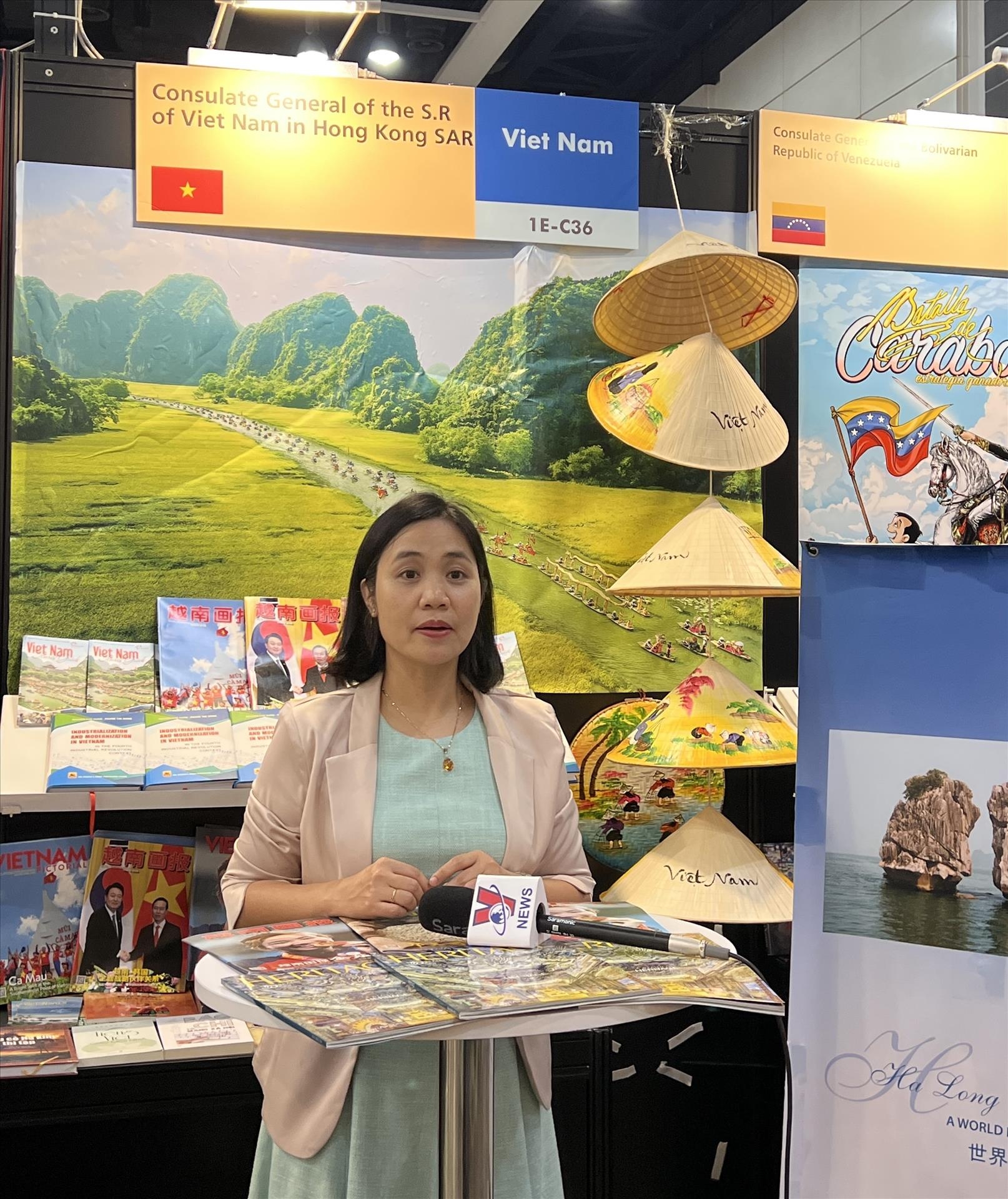 越南出席第33届中国香港书展。