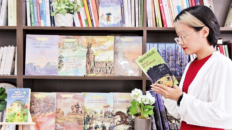 努力使越南书籍走向世界。