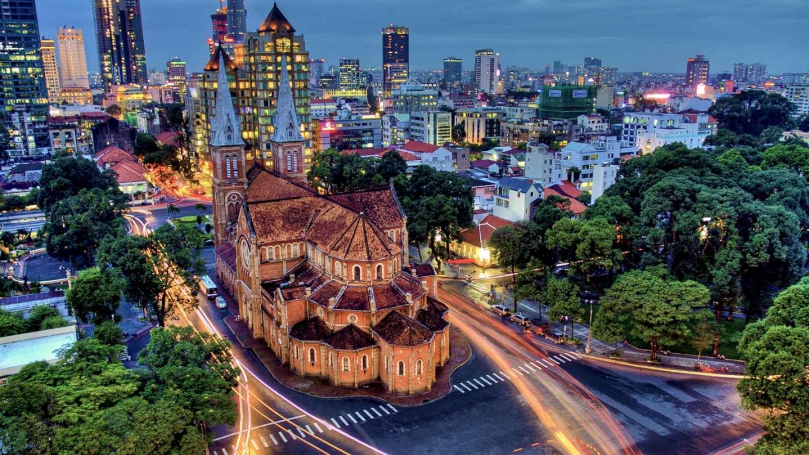在2023年亚洲最受喜爱的15座城市排行榜上，胡志明市以87.64分排名第14位。
