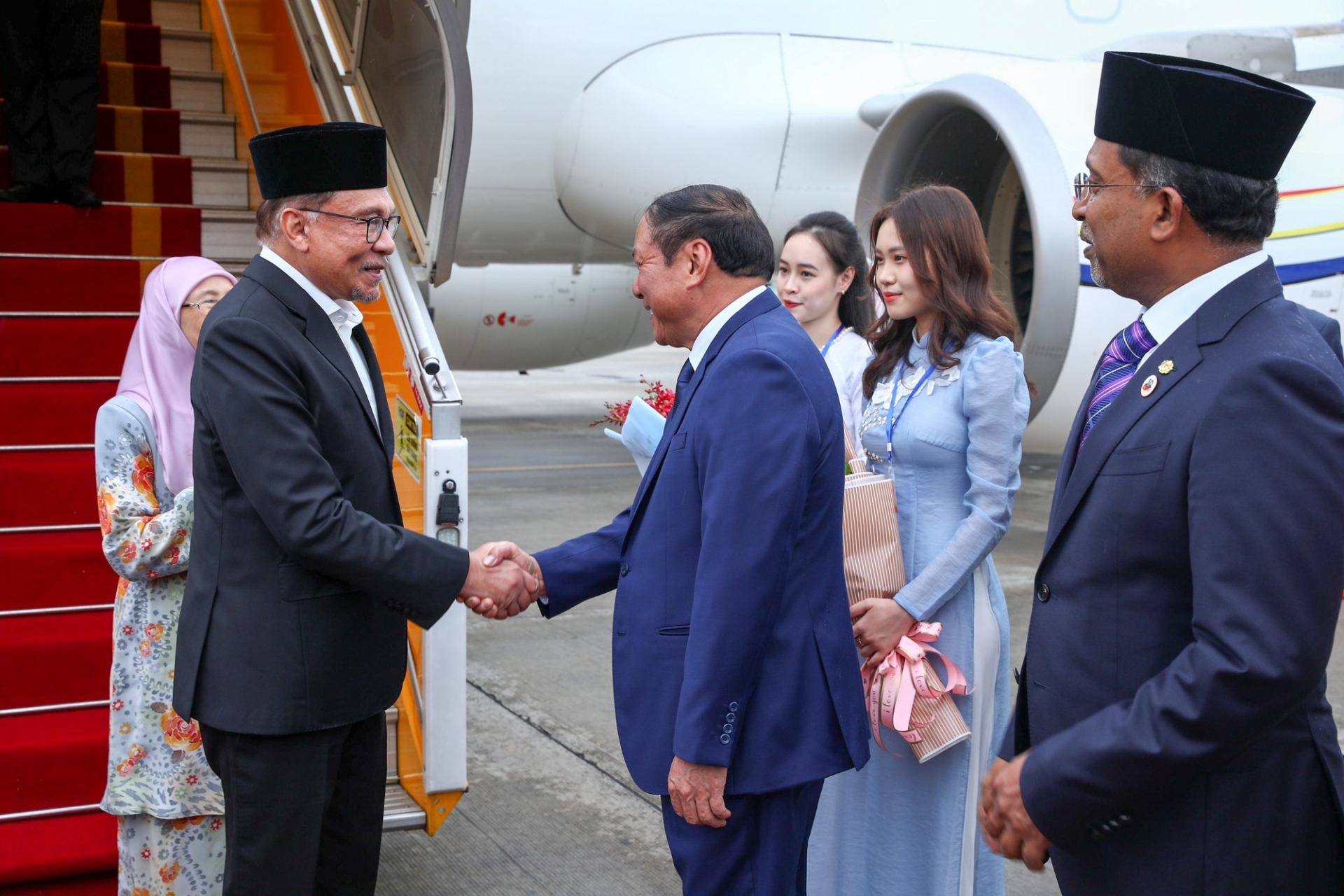 马来西亚总理对越南进行的访问。