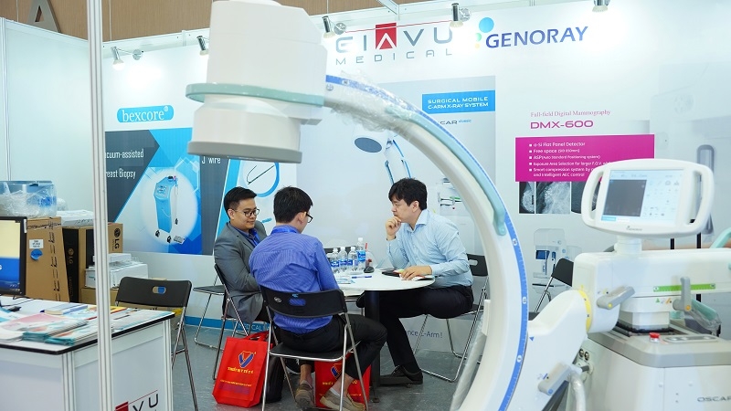 第21届越南国际医药展吸引来自22个国家和地区的400多家企业参展。