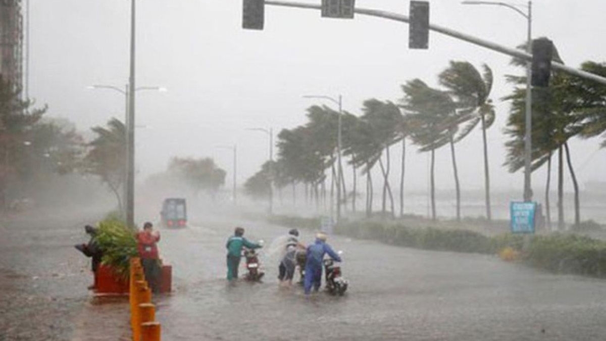 从现在到2023年年初将有3~5场台风直接影响到越南内陆