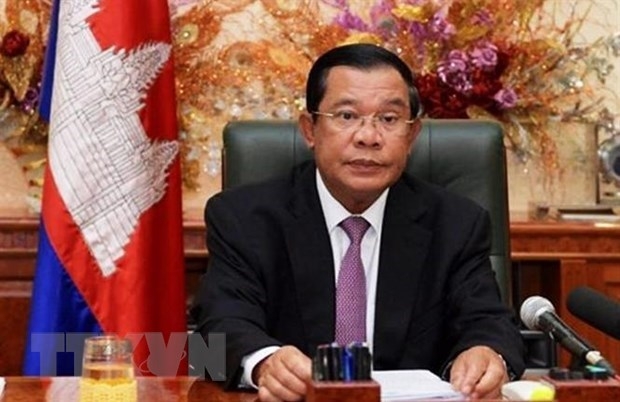 柬埔寨首相洪森。图自越通社