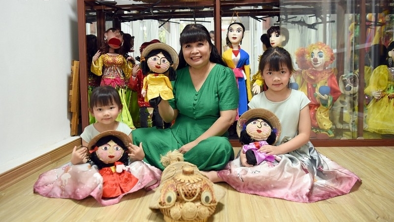 艺术家用木偶讲述越南文化故事