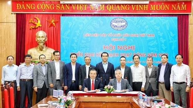 提高越南友好组织联合会与其成员组织之间的配合效率
