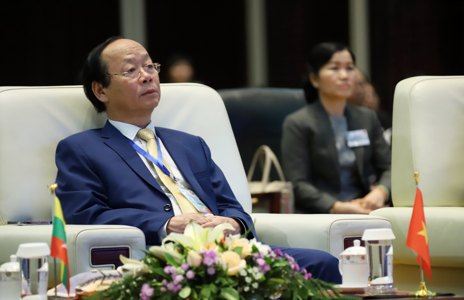 越南自然资源与环境部副部长武俊仁出席第17届东盟环境部长会议开幕式。