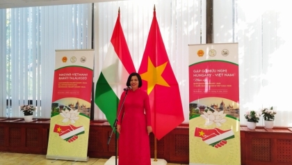 庆祝越南和匈牙利两国国庆节的招待会在匈牙利举行