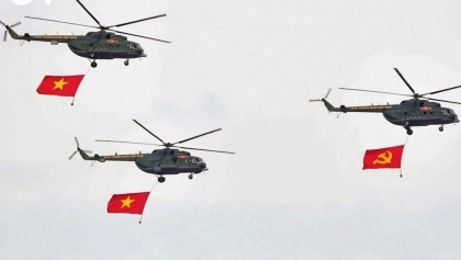 越南国庆80周年：阅兵游行国家级总彩排在河内巴亭广场举行
