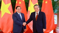 越南政府总理范明政启程赴中国出席上海合作组织峰会并进行工作访问