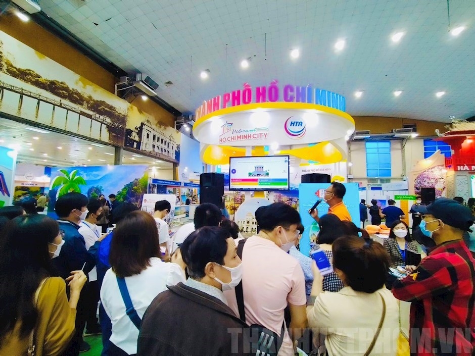 胡志明市国际旅游博览会。图自hcmcpv.org.vn