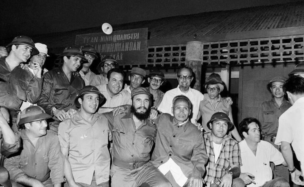   1973年9月，越南政府总理范文同和古巴共产党中央委员会第一书记、古巴革命政府总理菲德尔·卡斯特罗访问越南广治省东河镇。