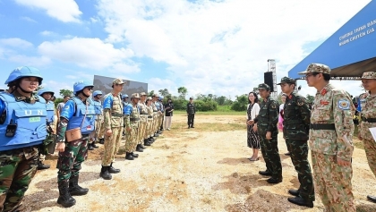 日本希望今后再有机会与越南在维和行动领域开展合作