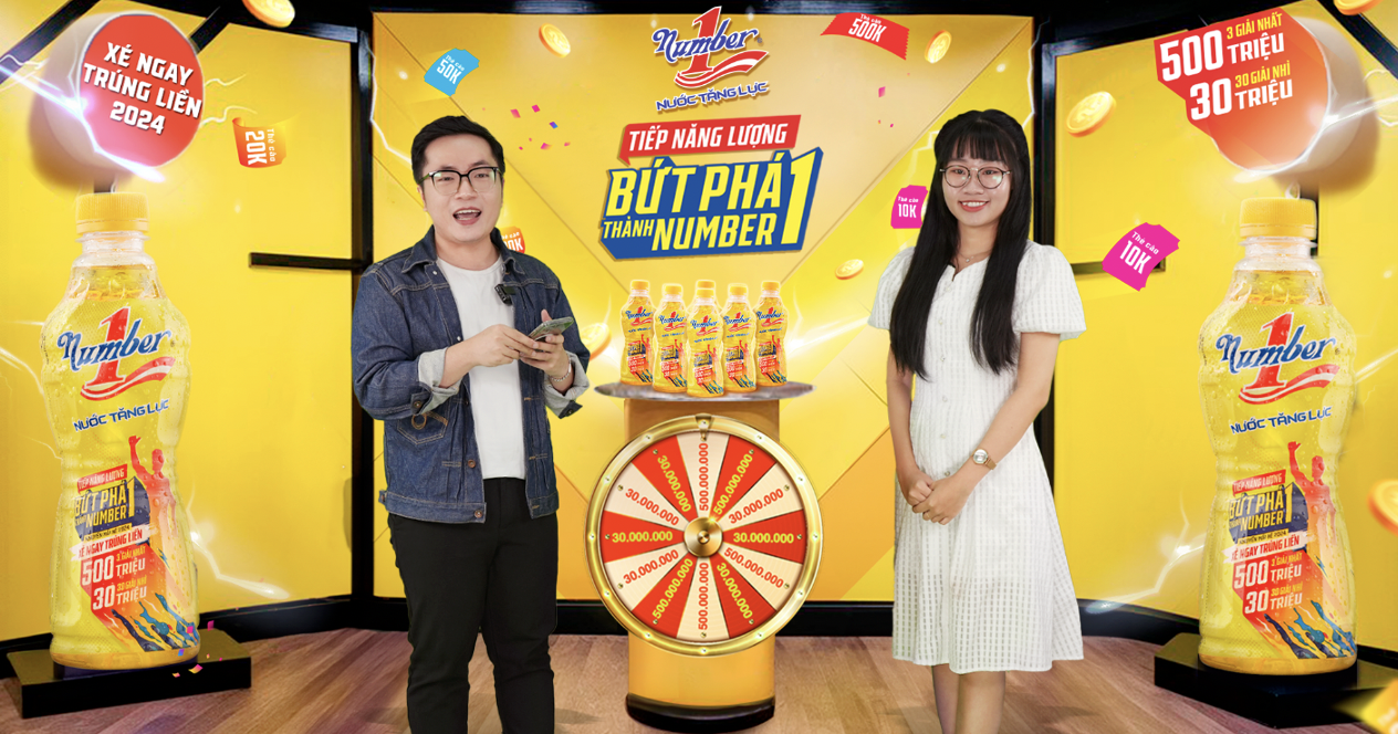 Number 1 能量饮料诞生五亿越南盾大奖得主