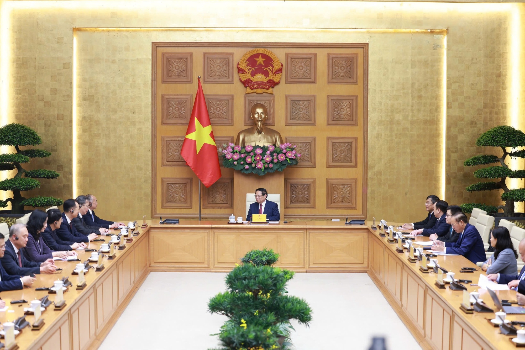 会见场景