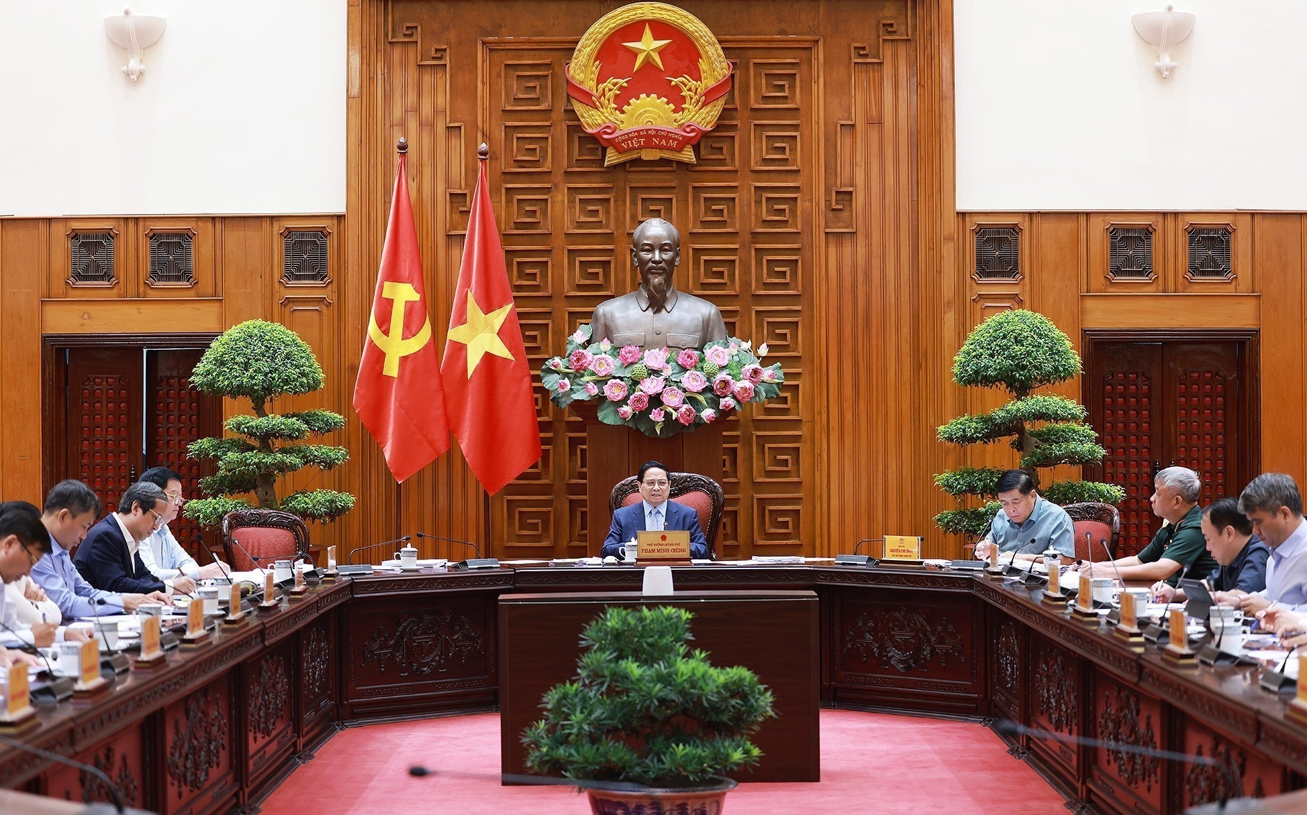 会见场景