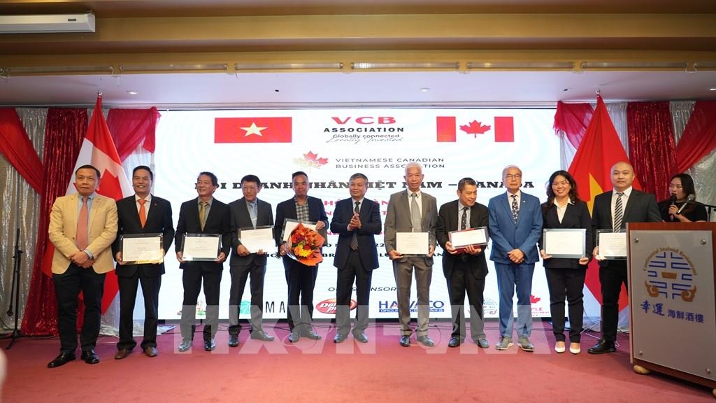 越南-加拿大企业家协会正式成立。图自越通社