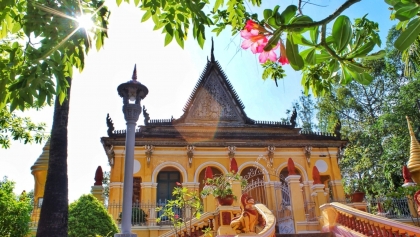 木公寺——茶荣省佛教南宗高棉族人的古老寺庙