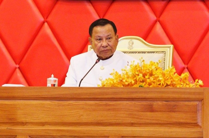 柬埔寨参议院主席赛宗。图自互联网