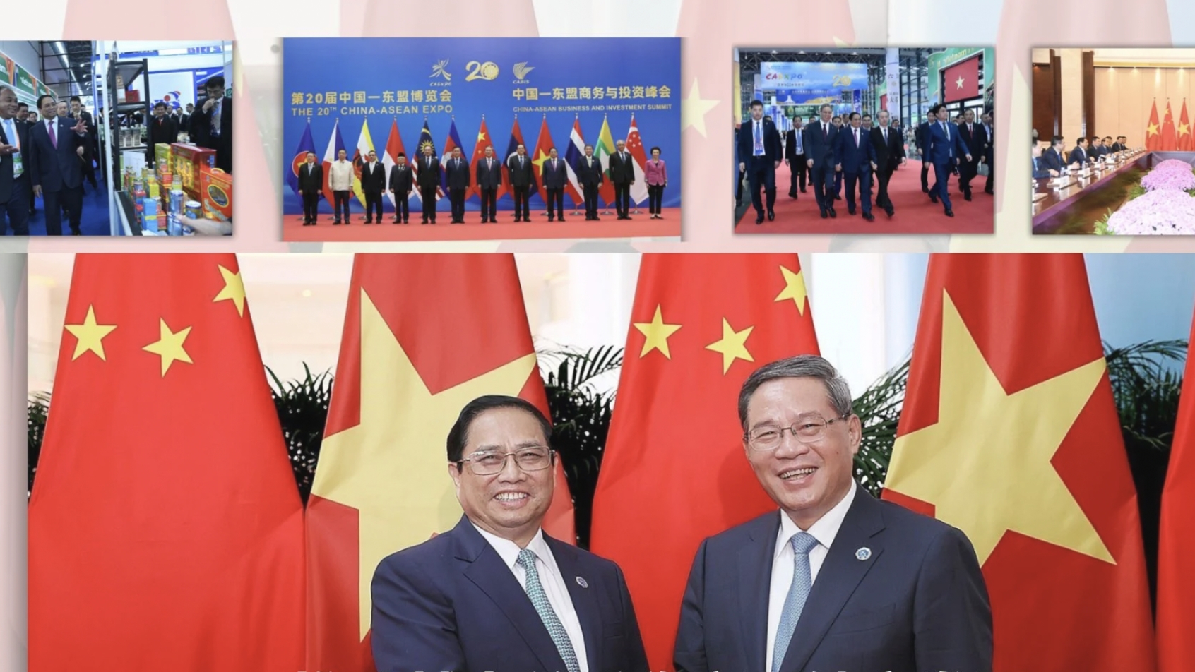 推动越南与中国之间的关系稳定健康发展，为东盟合作作出贡献