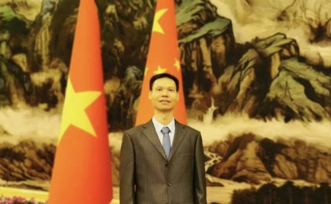 中国记者苏军桥。