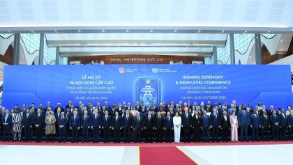 《联合国打击网络犯罪公约》开放签署仪式在河内隆重举行