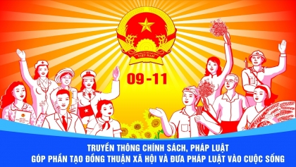 响应越南法律日：在全社会建设法制文化