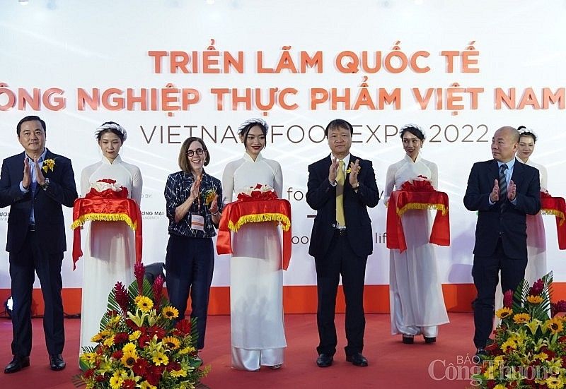 2022年越南国际食品加工展览会开幕式。图自moit.gov.vn
